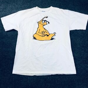 All Sport UC Santa Cruz Banana Slug T-Shirt Mens XL White Zen Vintage